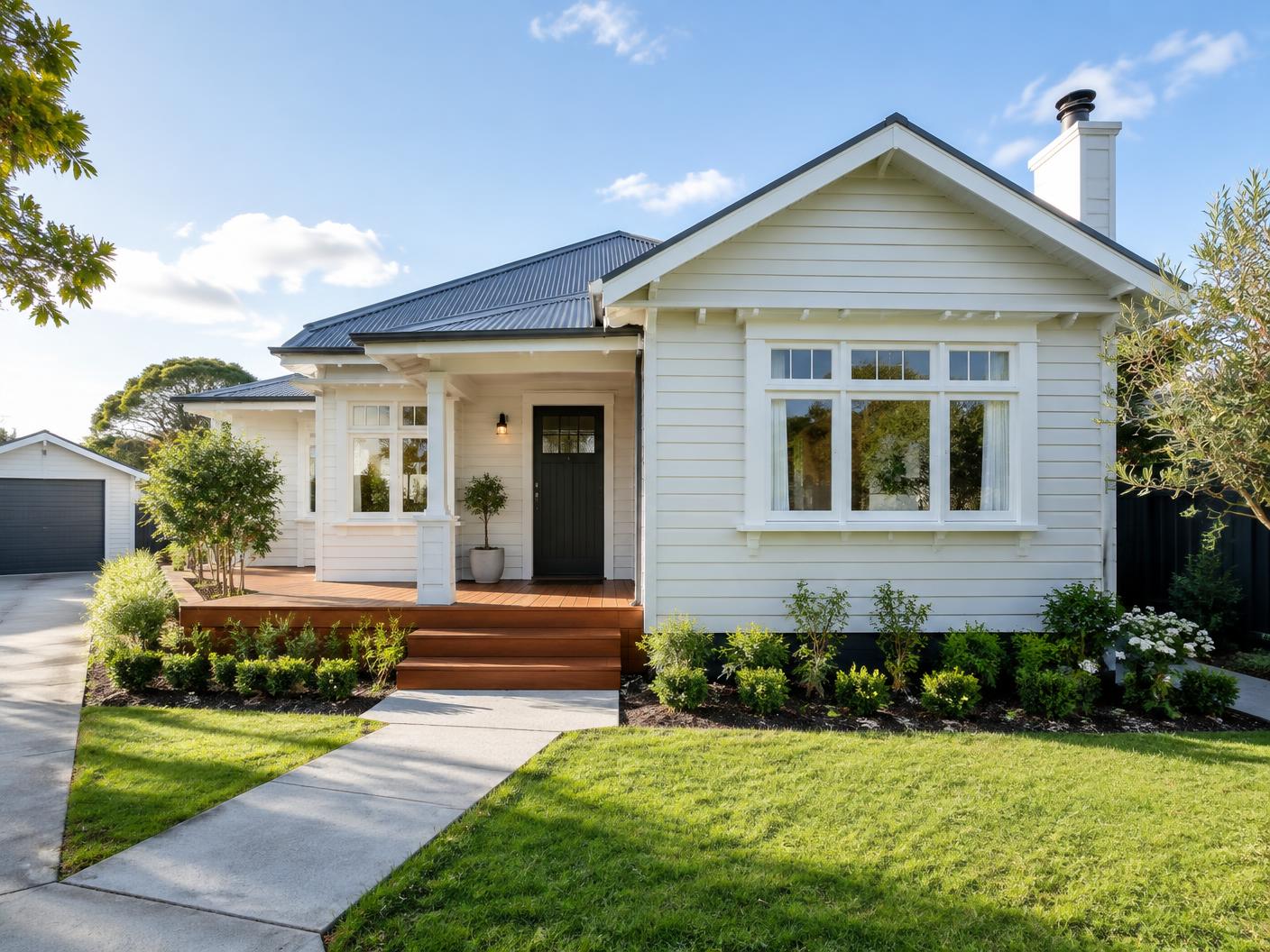 Freshly renovated New Zealand home prepared for sale